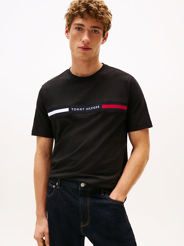 Logo Embroidery Insert Jersey T-Shirt