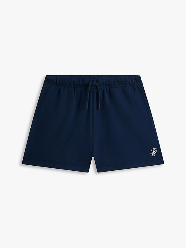 Logo Embroidery Terry Sweat Shorts