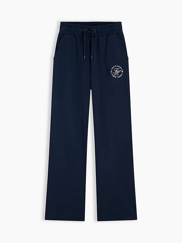 Logo Straight Drawstring Joggers