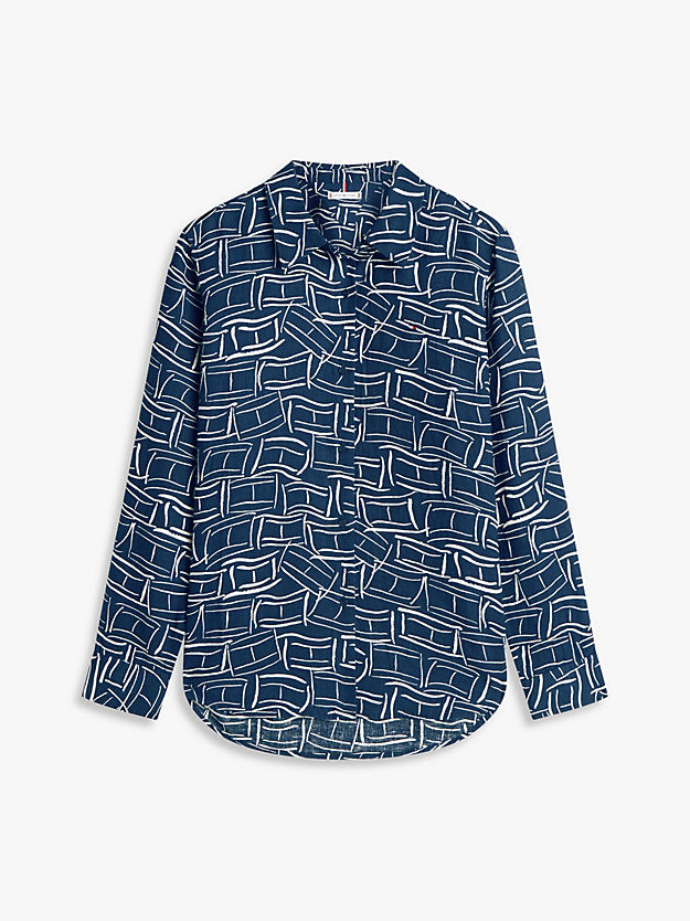 Relaxed Fit Pure Linen Shirt