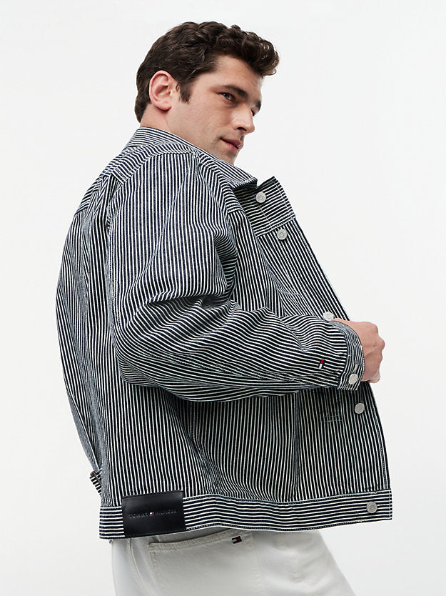 Stripe Denim Jacket