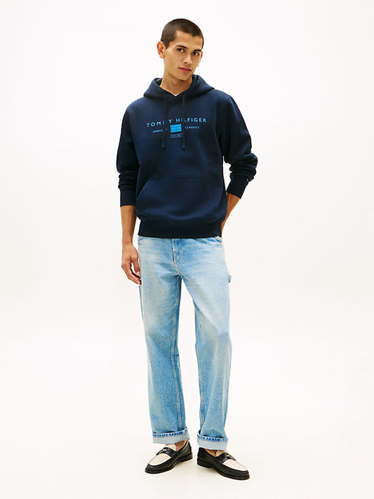 Logo Terry Drawstring Hoody