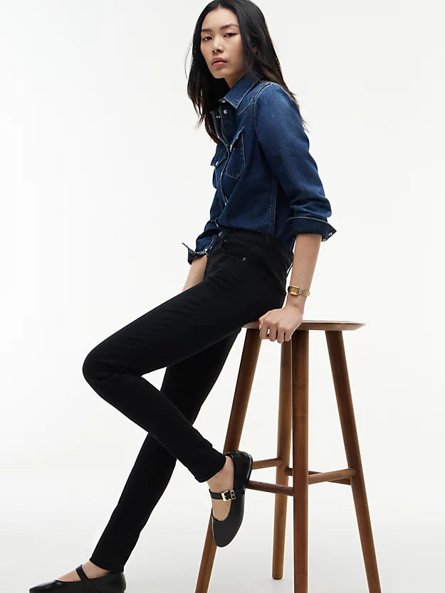 Nora Mid Rise Skinny Jeans