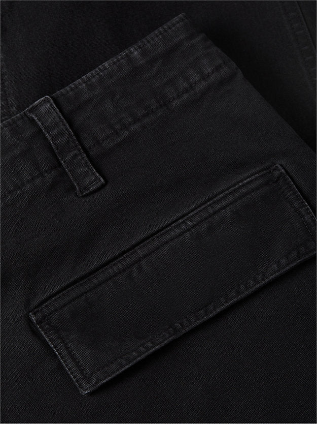 Otis Canvas Straight Cargo Trousers