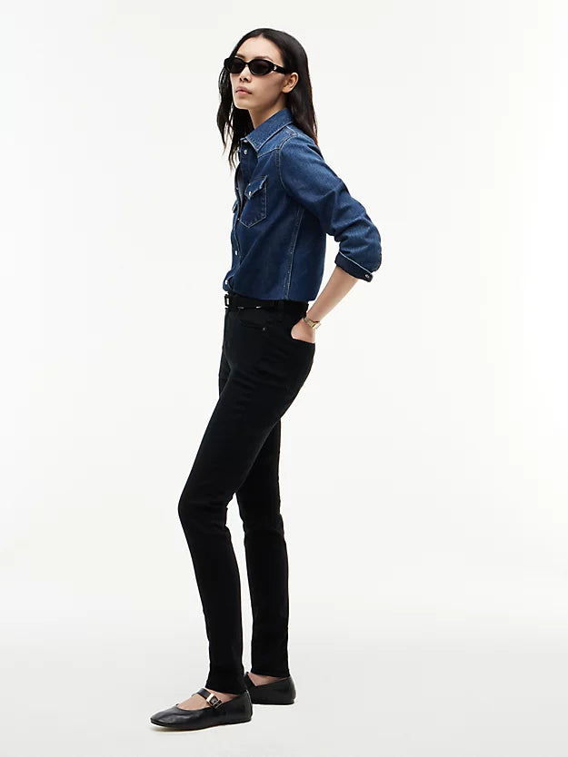 Nora Mid Rise Skinny Jeans