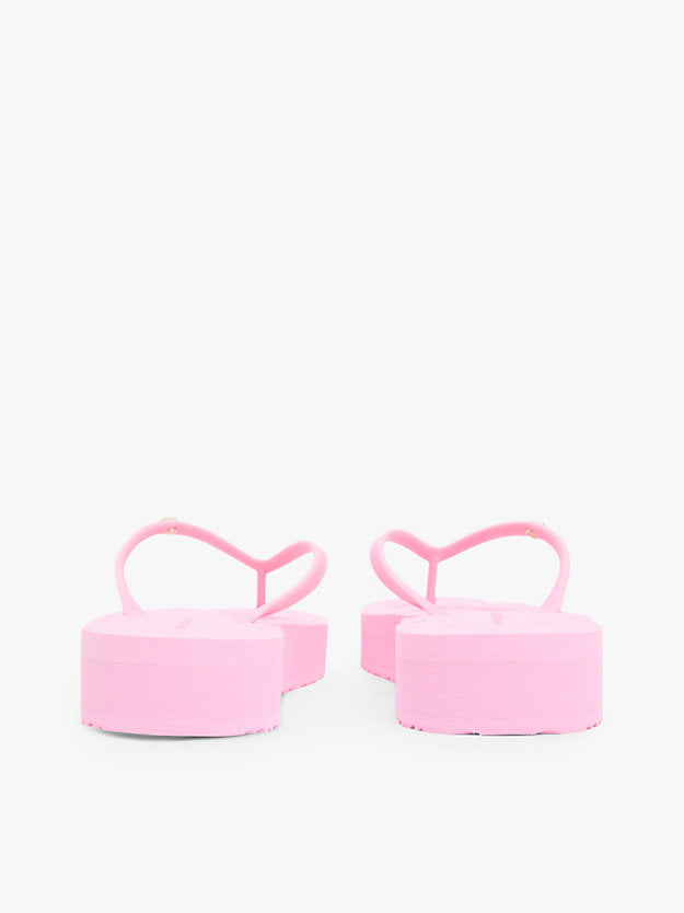 Repeat Logo Platform Flip-Flops