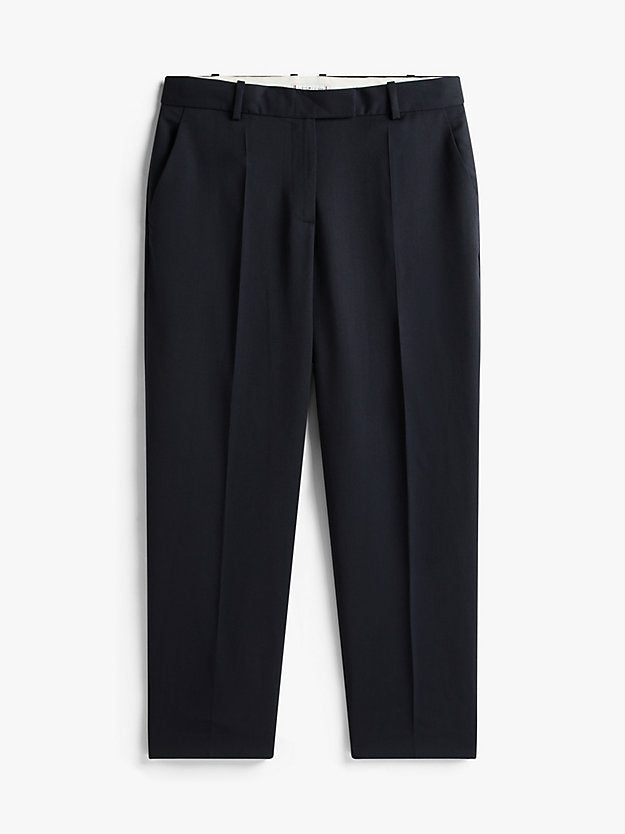 Timeless Slim Straight Leg Ankle Trousers