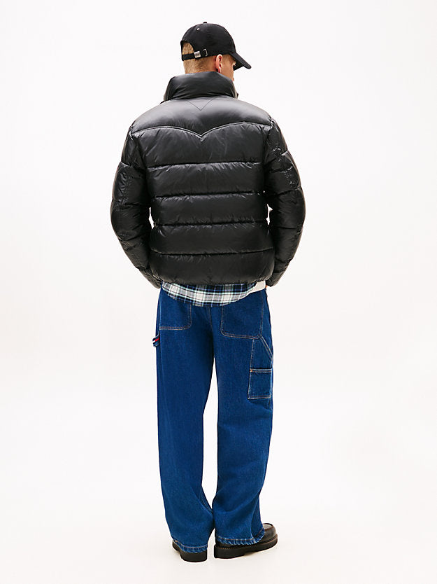 Water Repellent Twill Relaxed Puffer Jacket