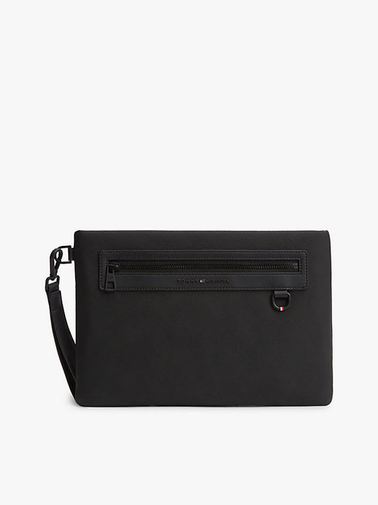 Tonal Metal Logo Pouch