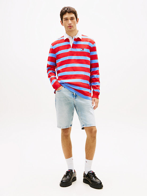 Scanton Faded Slim Denim Shorts