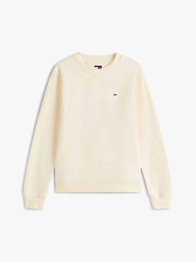 Flag Embroidery Brushed Fleece Sweatshirt