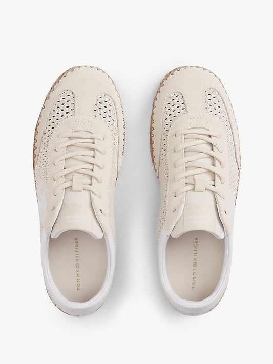 Logo Rope Midsole Knit Trainers