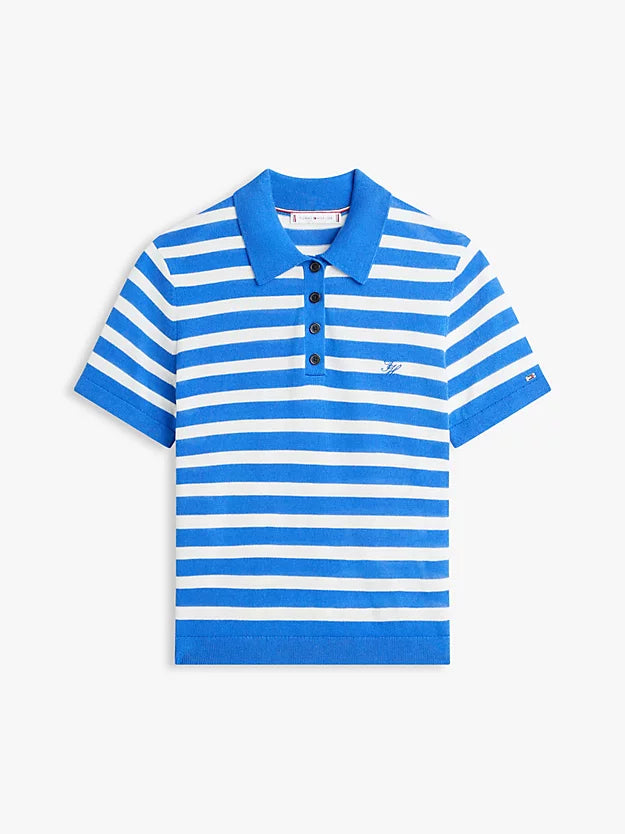 Short Sleeve Polo Jumper WiSilk