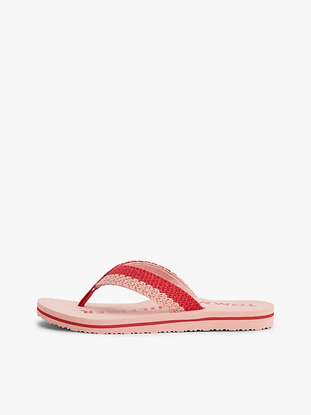 Logo Woven Flip-Flops