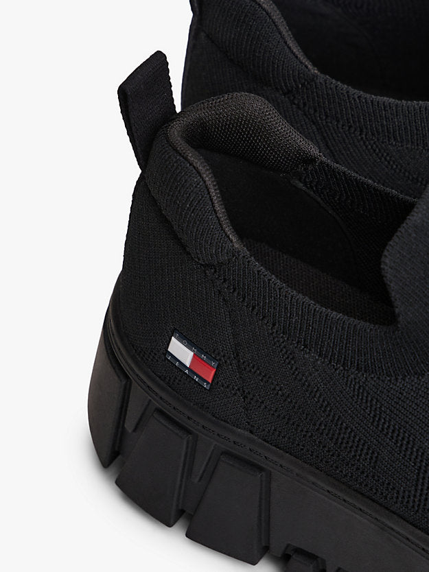 Chunky Cleat Knit Trainers