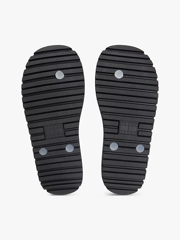 Jelly Cleat Wedge Flip-Flops