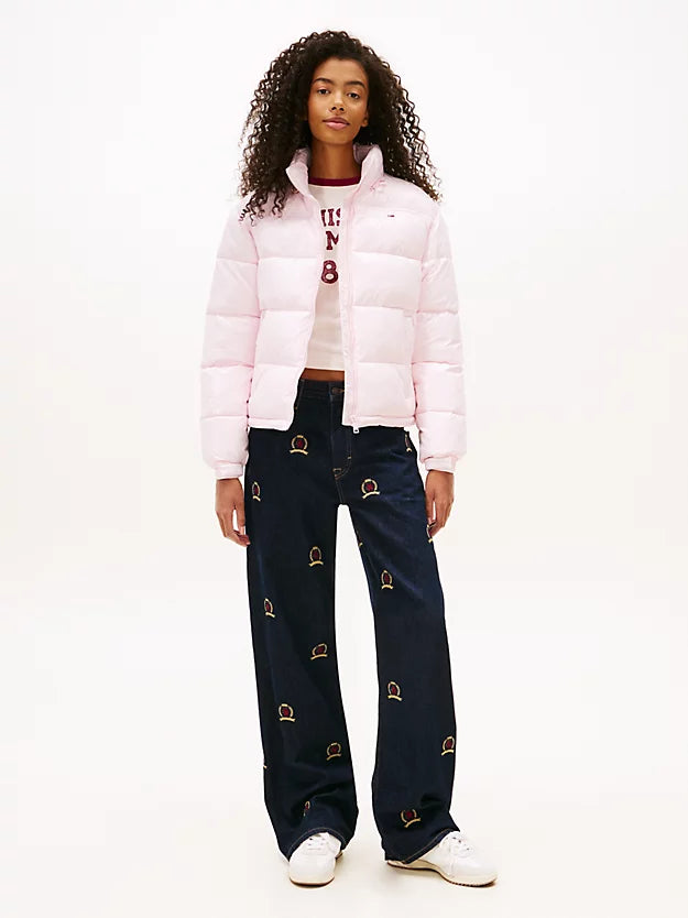 Packable Shiny Puffer Jacket