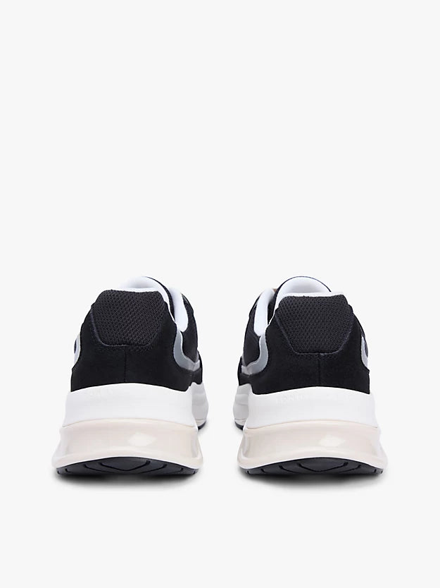 Suede Chunky Lace-Up Trainers