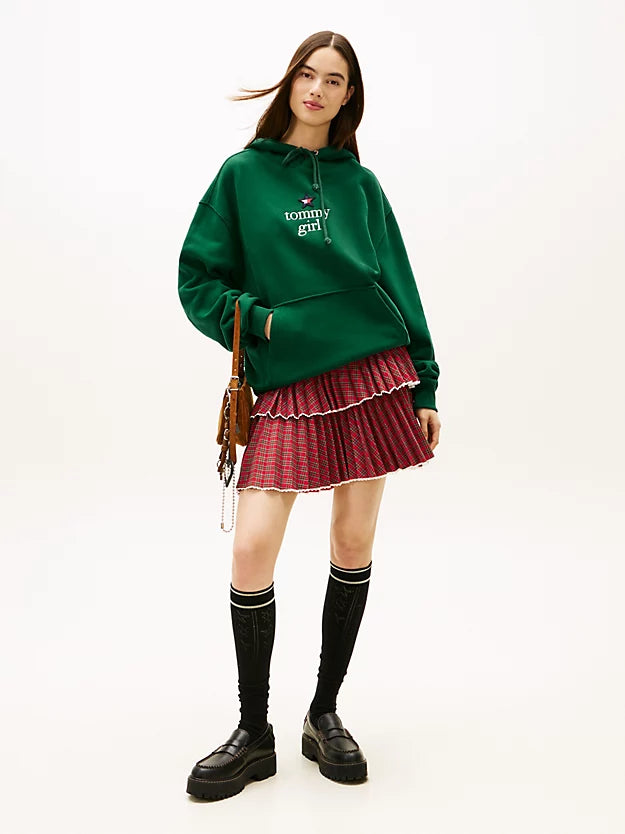 Girl Logo Relaxed Fleece Hoody