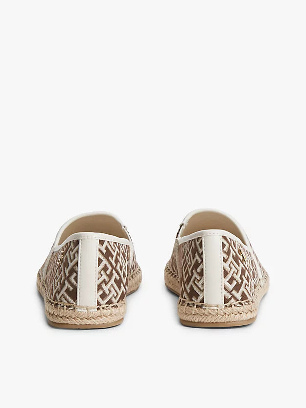 Monogram Plaque Jacquard Espadrilles