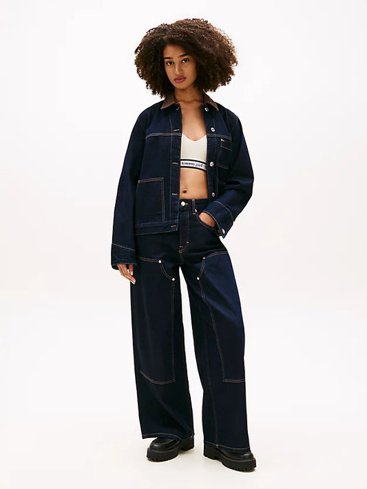 Oversized Denim Chore Jacket