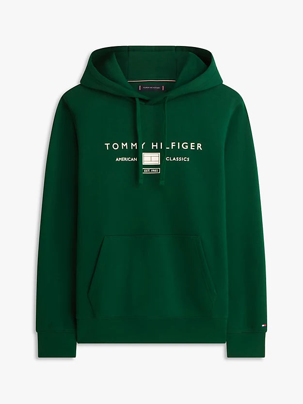 Logo Terry Drawstring Hoody