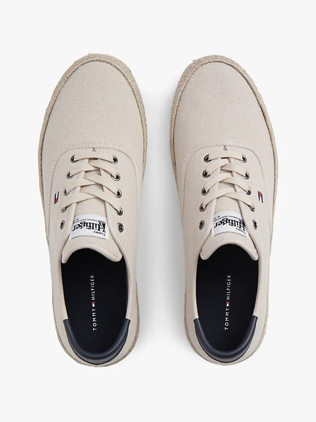 Canvas Espadrille Hybrid Trainers WiLinen