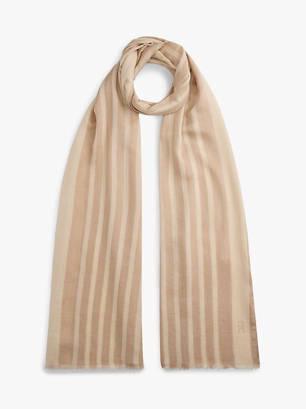 Chic Monogram Rectangular Scarf