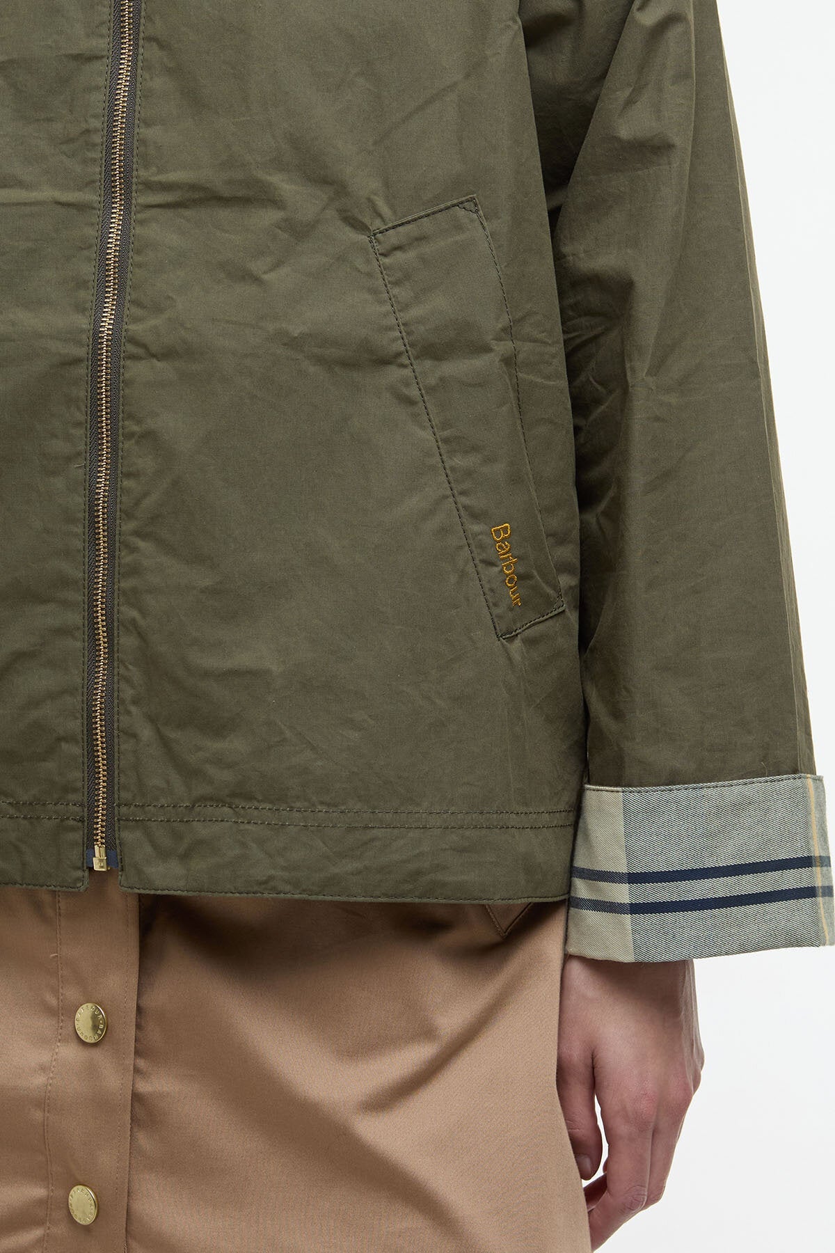 Catlin Showerproof Jacket - DUSKY GREEN/ANCIENT