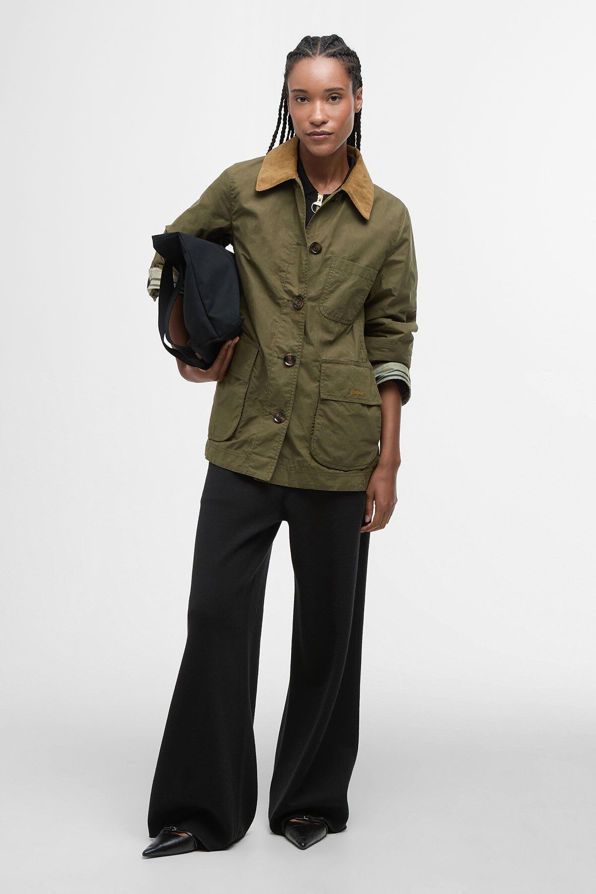 Averie Showerproof Jacket - DUSKY GREEN/ANCIENT