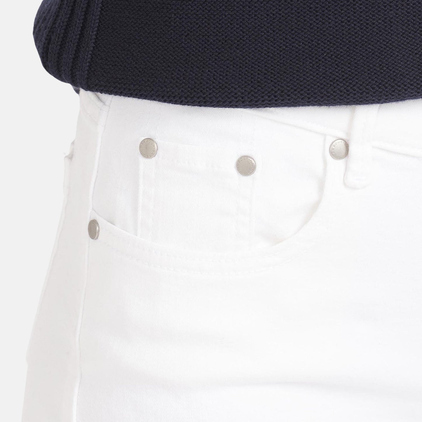 Trouser Casual Slim Fit - WHITE