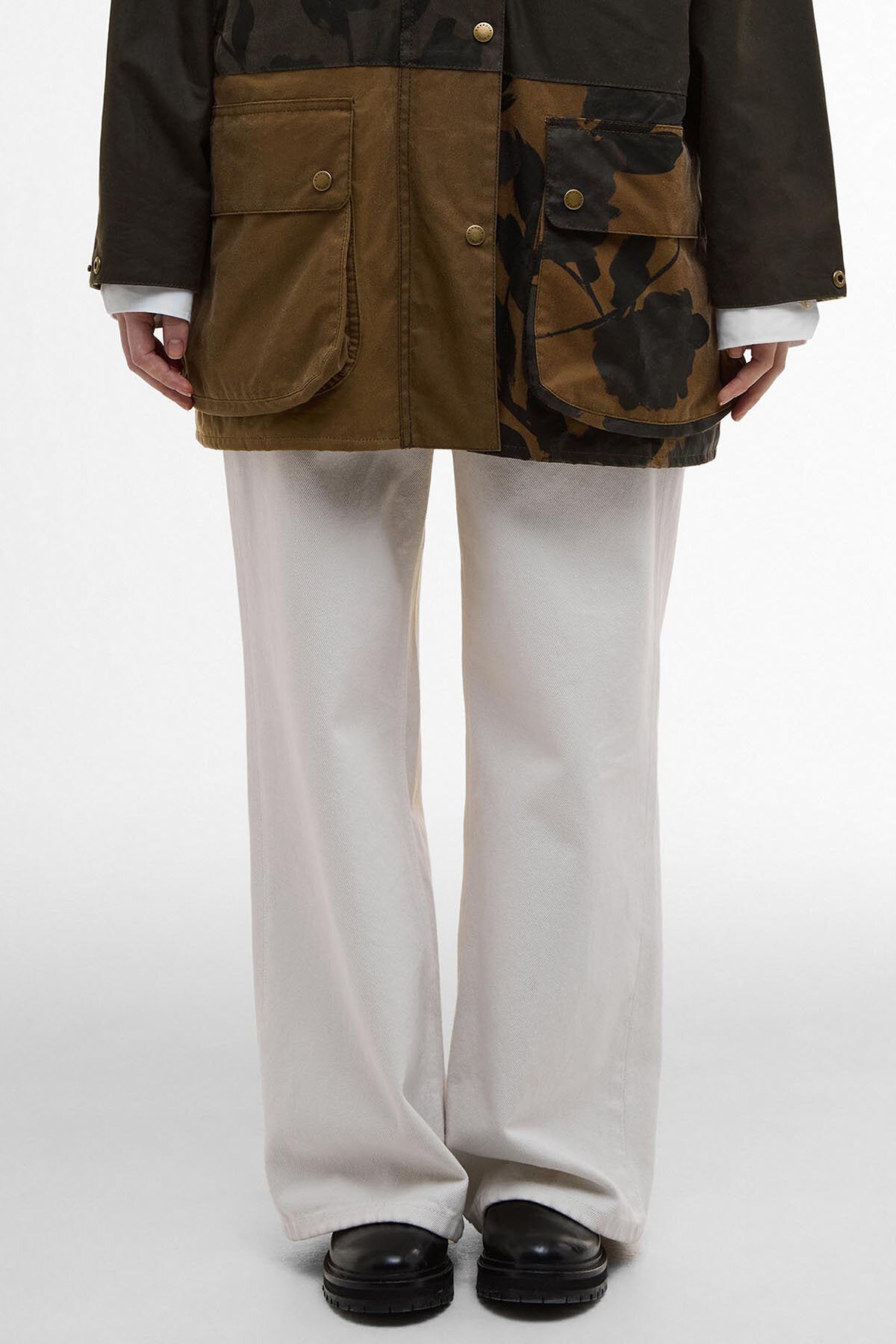 Beauflower Waxed Jacket - ARCH. OLV/SND/ANCNT