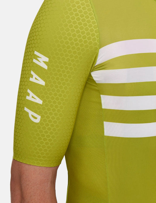 Emblem Pro Hex Jersey (Recycled) - Fern Green