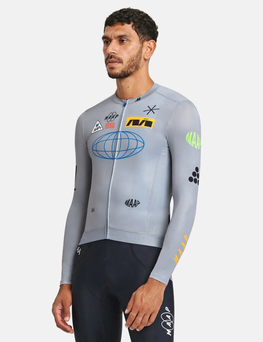 Axis Pro Jersey Long Sleeve - Storm Grey