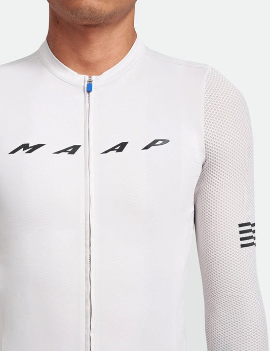 Evade Pro Long Sleeve Jersey 2.0 - Antarctica White