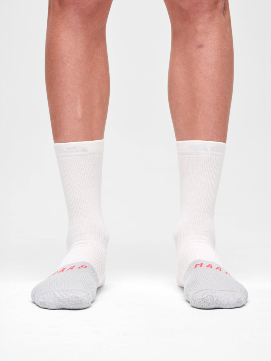 Division Merino Sock - White