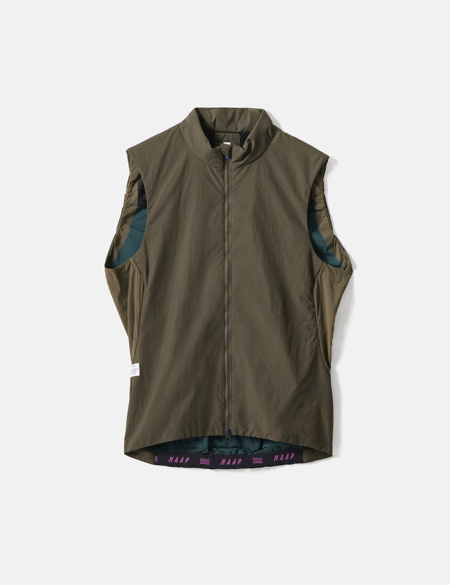 Alt_Road Thermal Vest - Burnt Olive Green