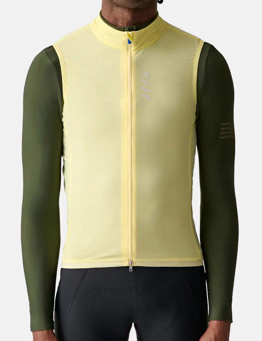 Brouillon Gilet d'équipe - Jaune agrumes