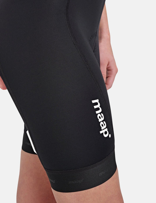 Womens Training Bib Shorts 3.0 - Black/Black