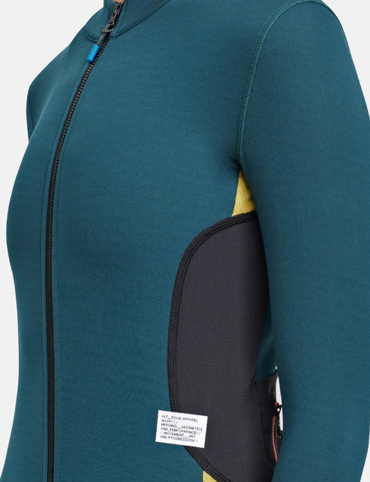 Women's Alt_Road Long Sleeve Jersey - Dark Teal