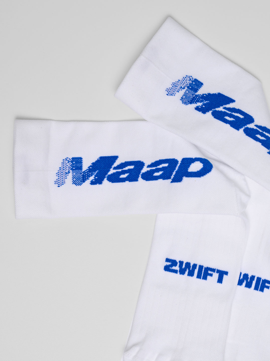 ZWIFT Sock - WHITE/RGB BLUE