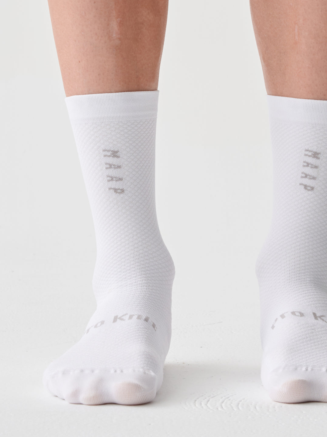Pro Knit Sock - White