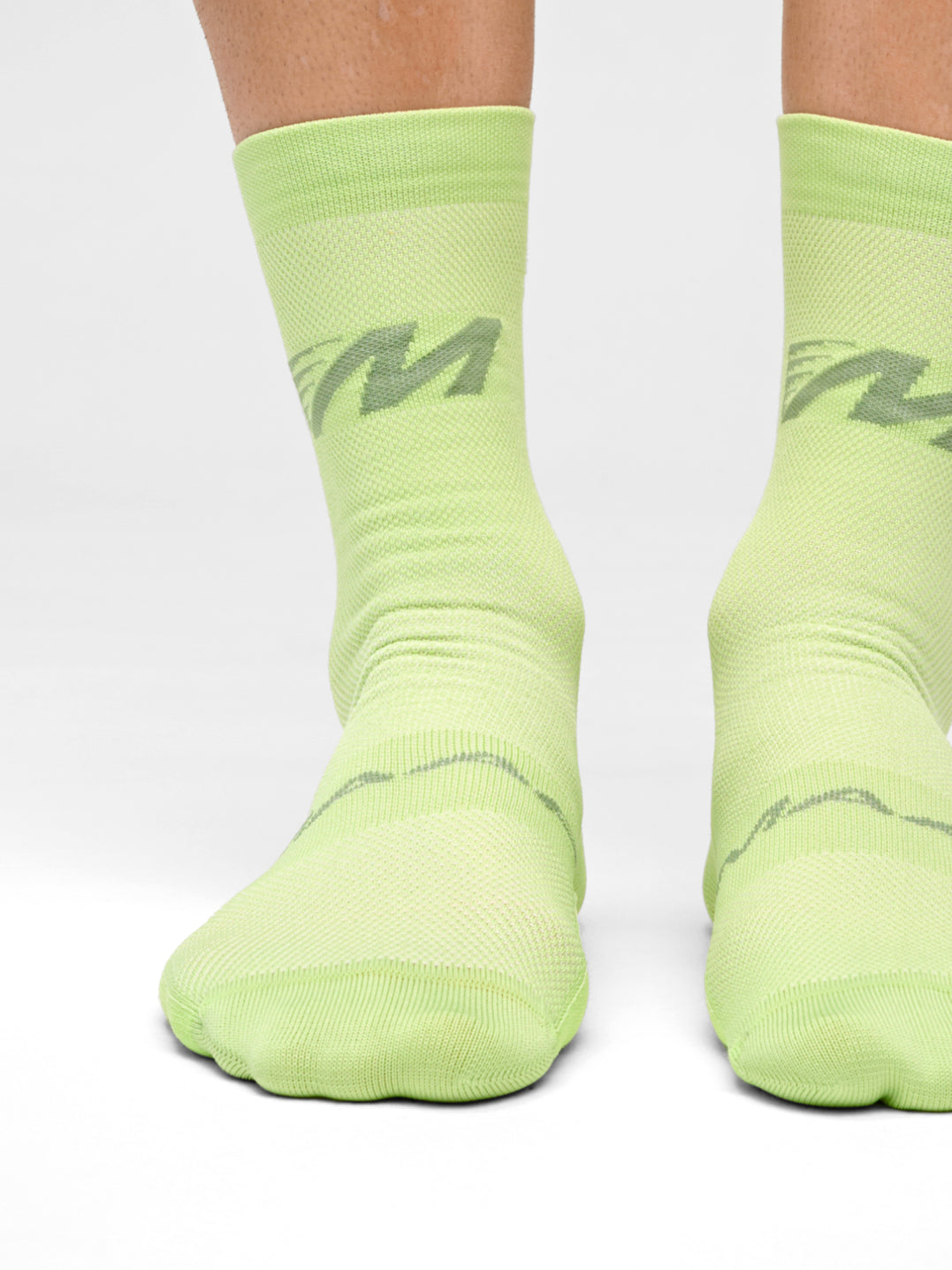 Drome Sock - Foam Green