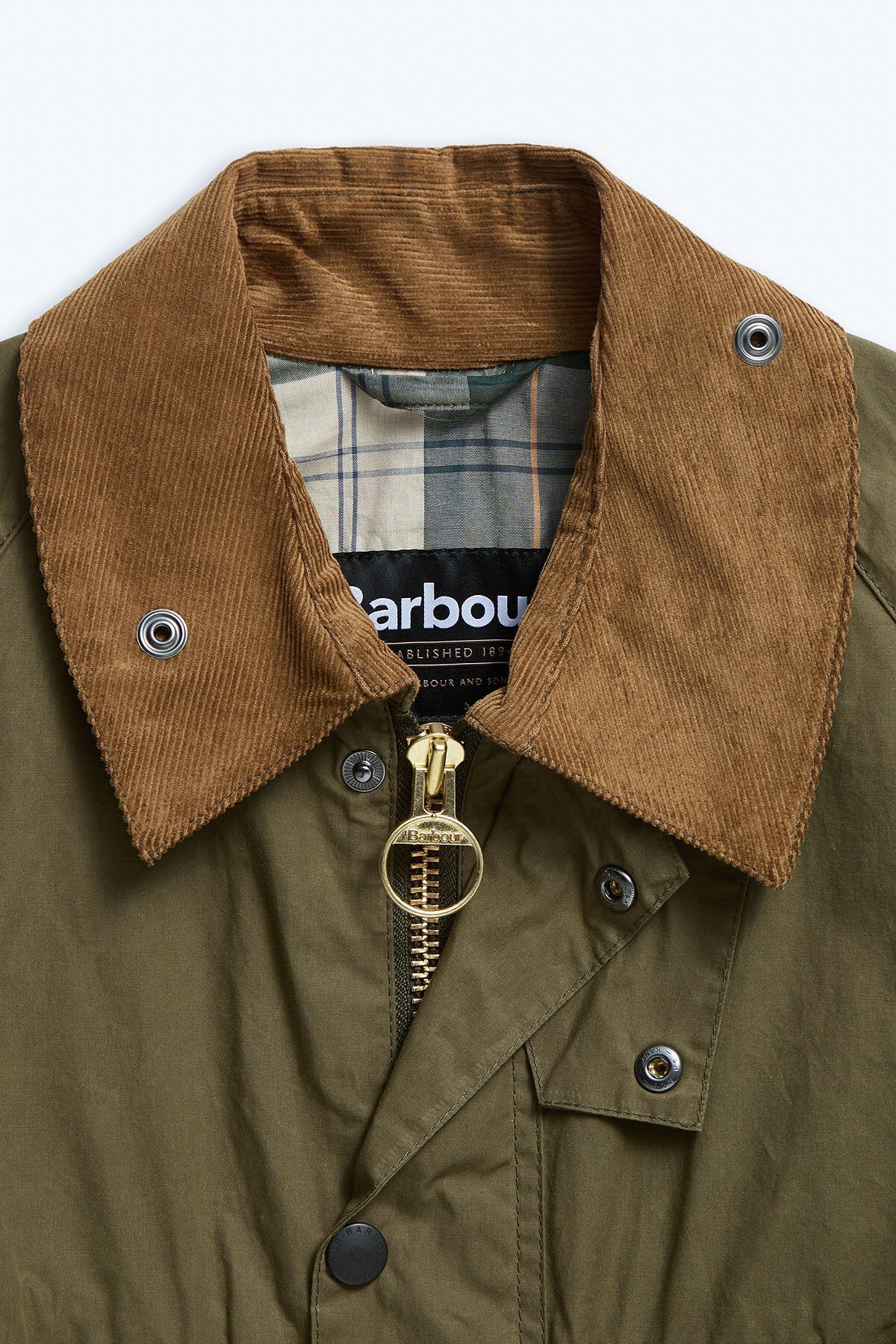 Sugarlump Bedale Casual Jacket - DUSKY GREEN