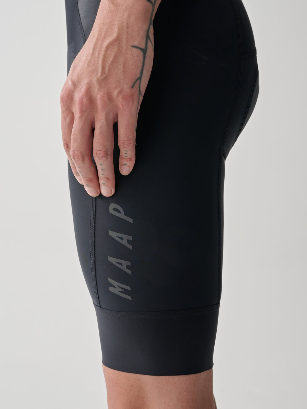Team Bib Evo - Long - Black/Black