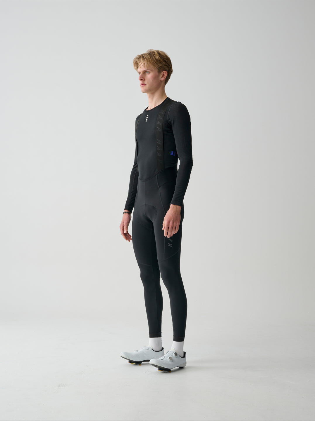 Team Bib Evo Thermal Cargo Tights - Black