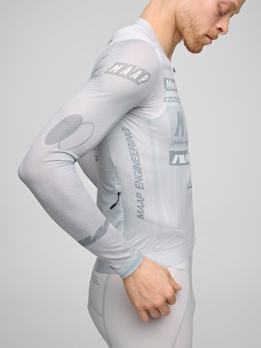 Drome Pro Air LS Jersey 3.0 - Ice Gray