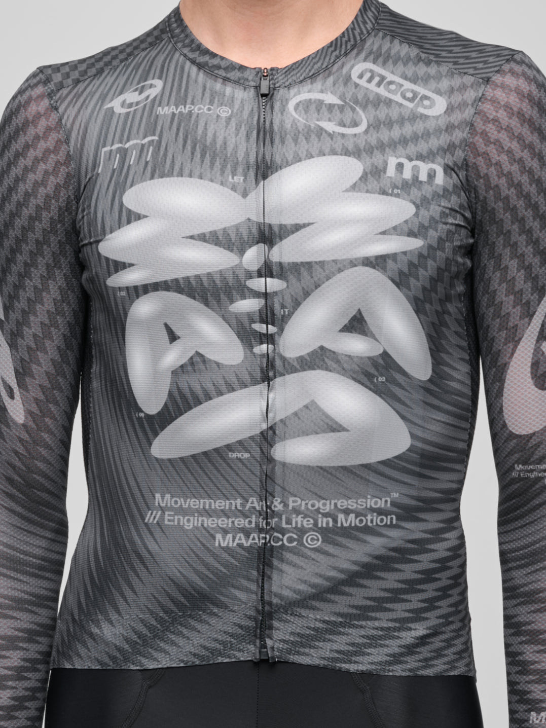 Spectrum Pro Air LS Jersey 3.0 - CARBON BLACK