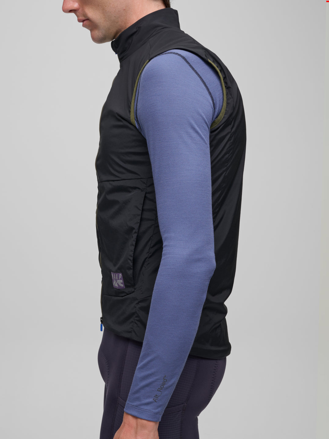 Alt_Road Insulated Vest - Black/Black