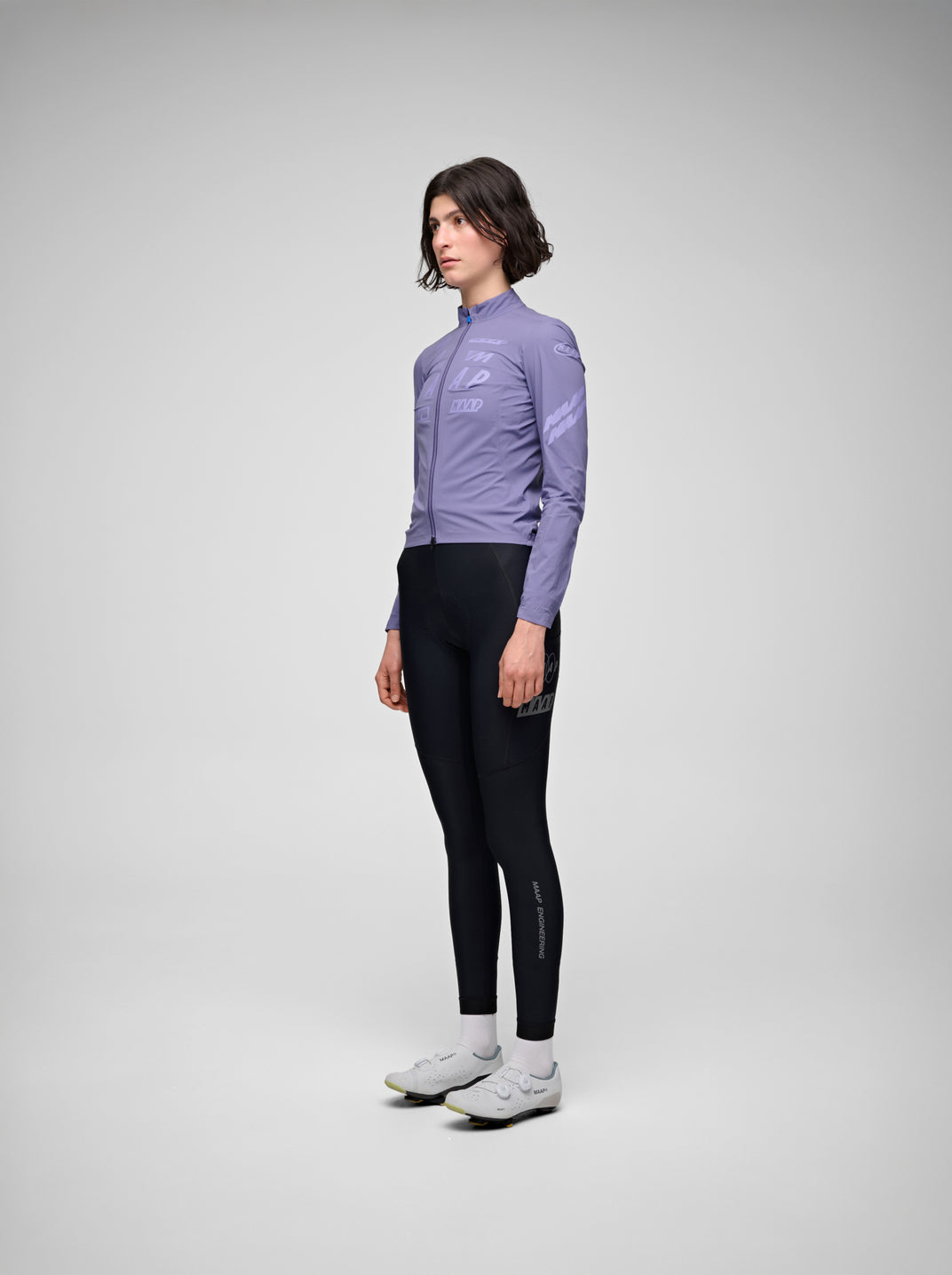 Women's Drome Team Bib Evo Cargo Tights - Black